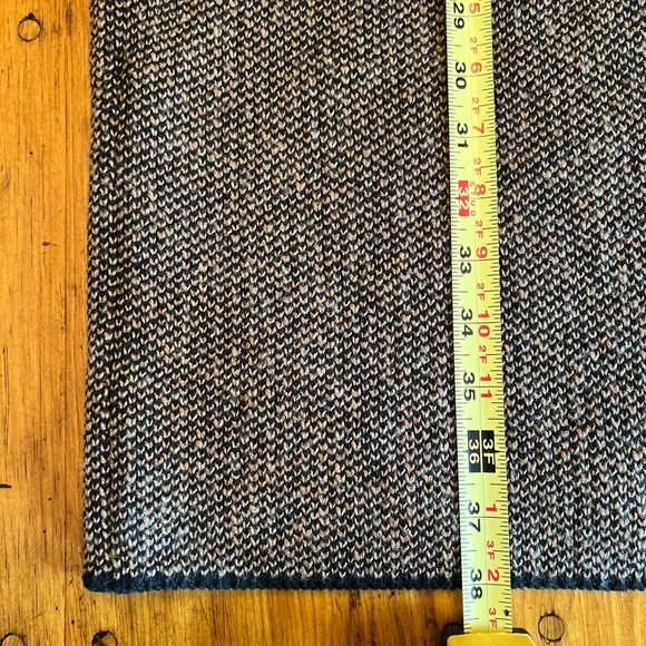 J Jill Brown Tweed Cotton Blend Duster Cardigan Sweater Jacket - Picture 13 of 16